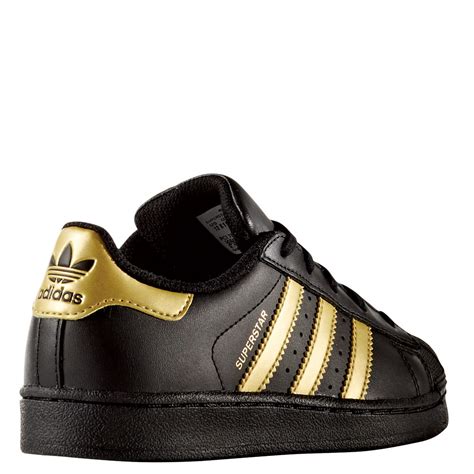 adidas superstar kind zwart goud|kids adidas originals superstar.